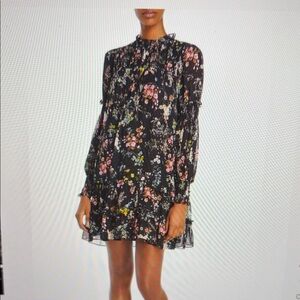 Cinq a Sept Stephanie Ruffled Floral Dress. SZ 00.